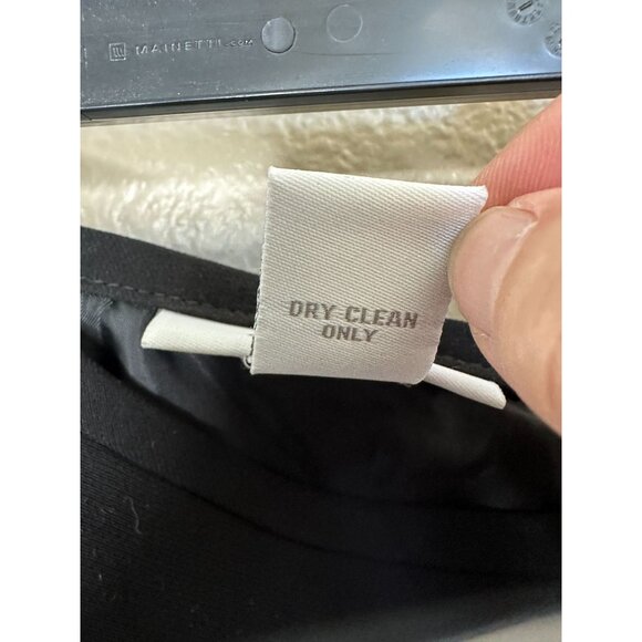 NWT Dressbarn Womens Black Pleated Hem Skirt Size 8 Polyester Lined zipper - Picture 5 of 8